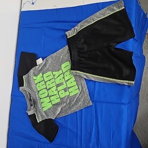 Mad Game, Boys, dri Fit Tank size 2T, With Shorts, 9A